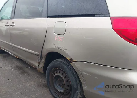 2008 Toyota Sienna Le из США, поврежденный, VIN 5TDZK23C78S109616